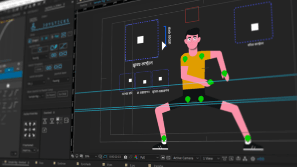 2D Character Rigging & Animation With After Effects